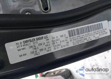 2014 Dodge Journey Se z USA, uszkodzony, nr VIN 3C4PDDAG7ET189083